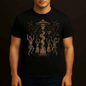 UFO rain dance design